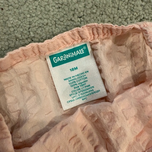 Garanimals and Wonder Nation Baby Girl Lot dresses are 12 mo, outfits are 18 mo - Picture 5 of 6